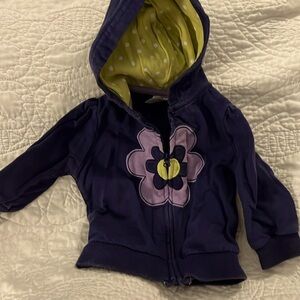 🎉 3 for $10 🎉Carters 6m Flower Hoodie